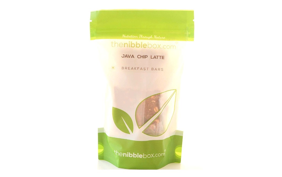 TheNibbleBox Java Chip Latte Breakfast Bars   Pack  80 grams